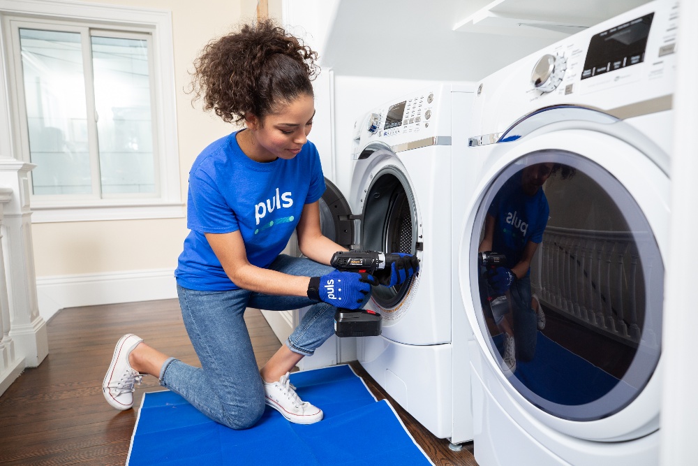 41+ Blue background washing machine repair