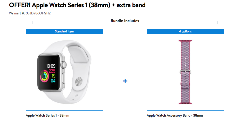 Apple Watch + arm band deal
