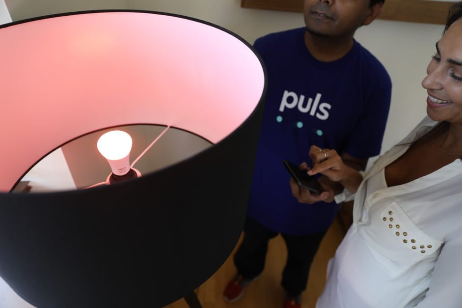 Puls lighting smart home