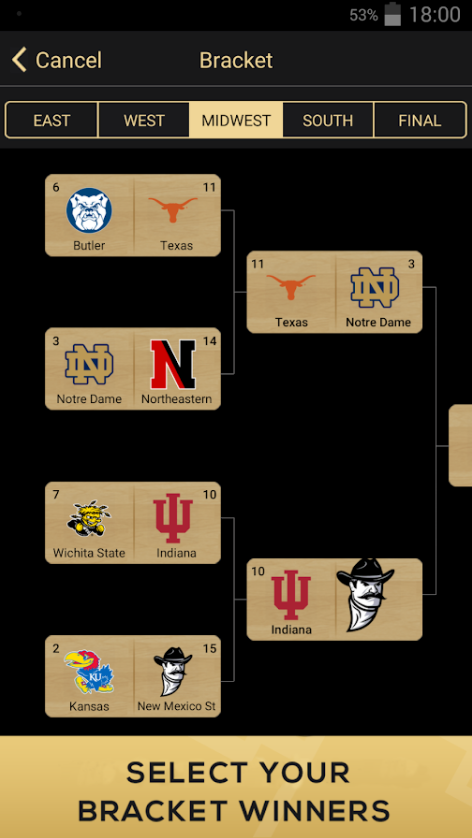 Bracket the Madness - March Madness apps