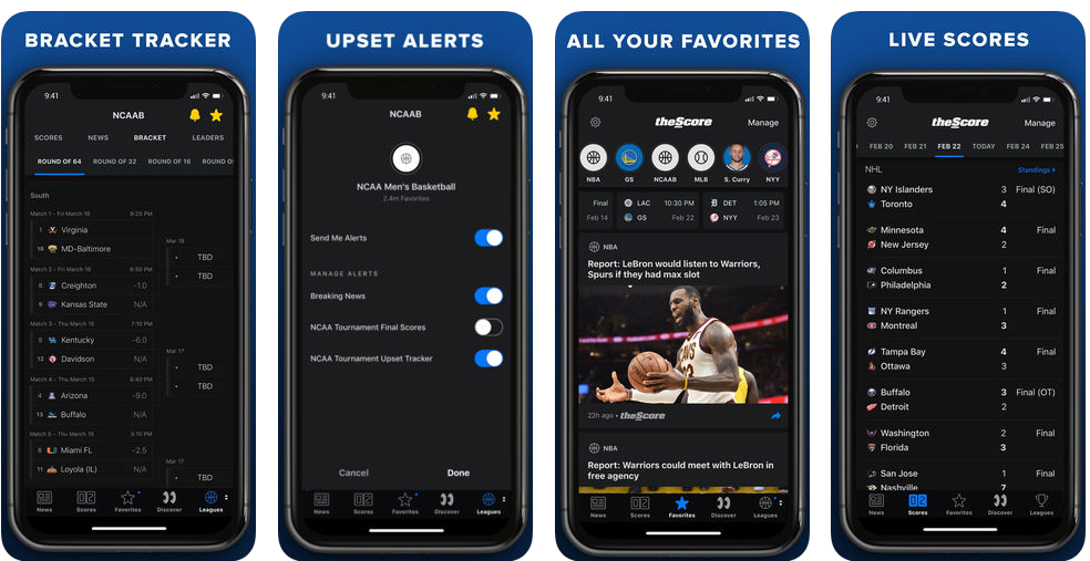 March Madness App - theScore