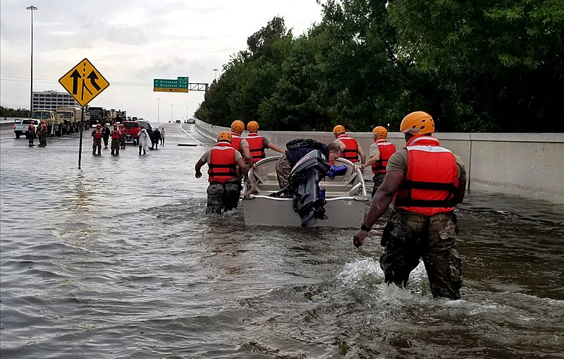 Texas Army National Guard Hurricane Harvey response.