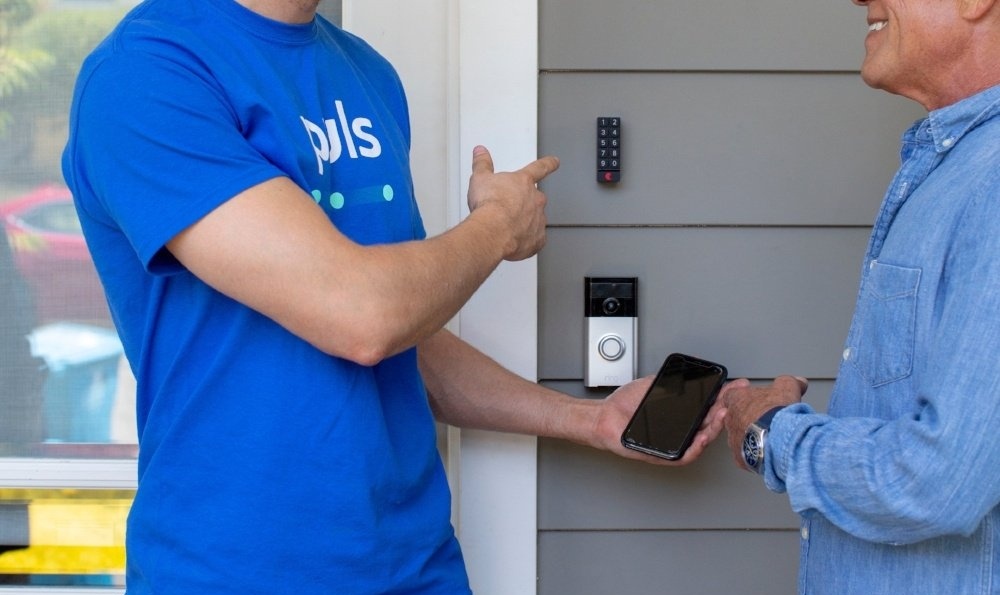 Puls smart doorbell install