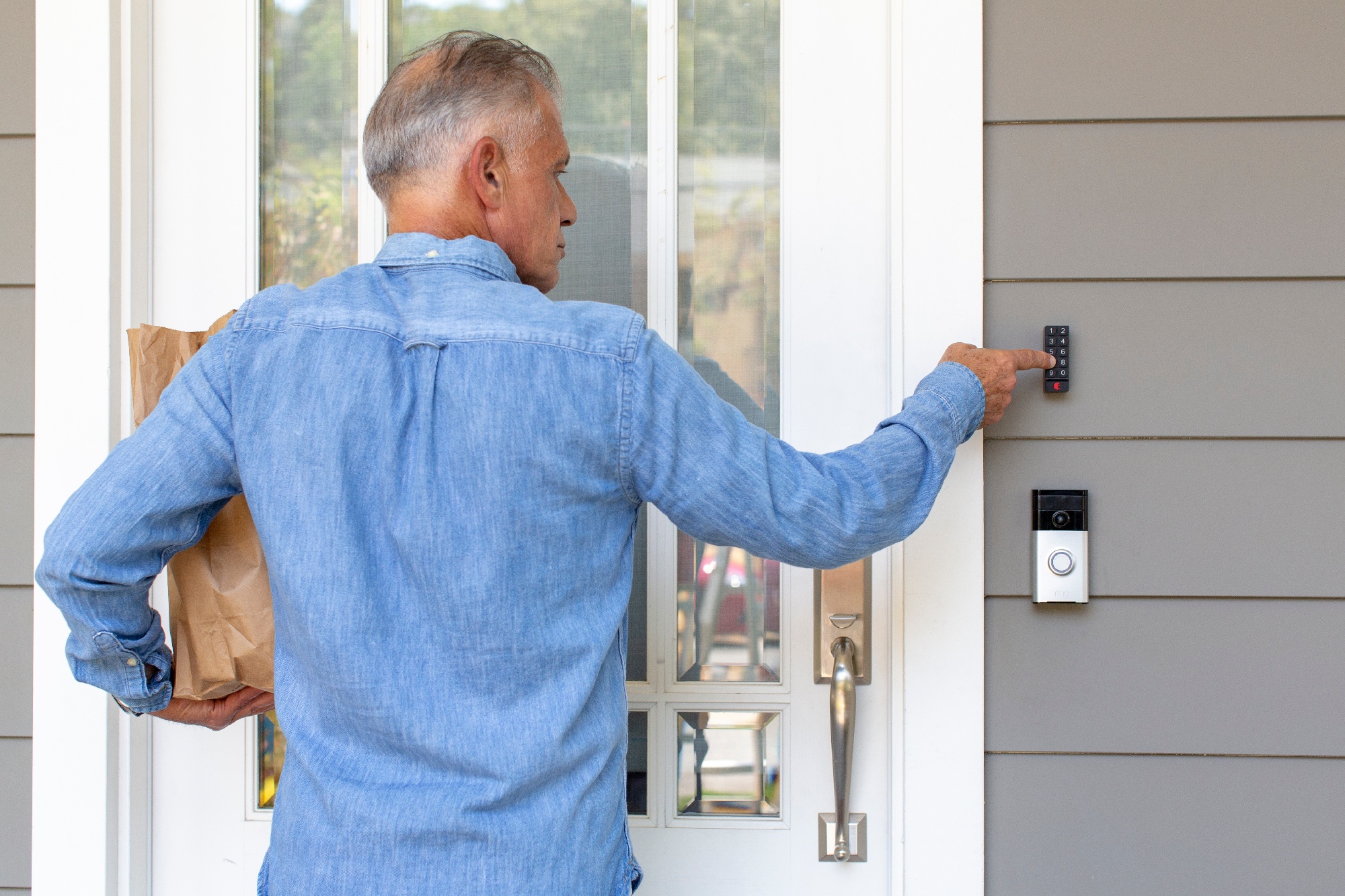 using the Ring video doorbell