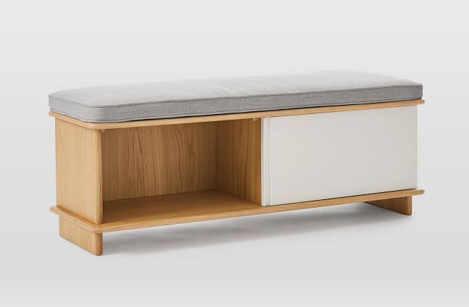 bench with drawers 