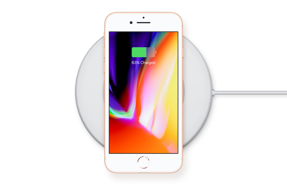 iPhone 8 wireless charging