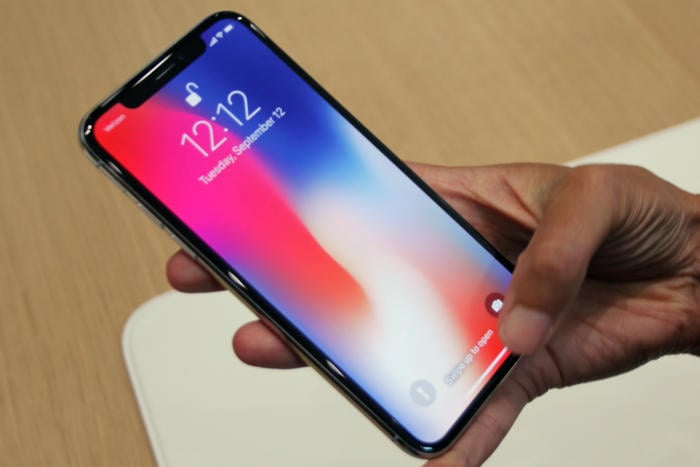 iPhone X screen problem solving