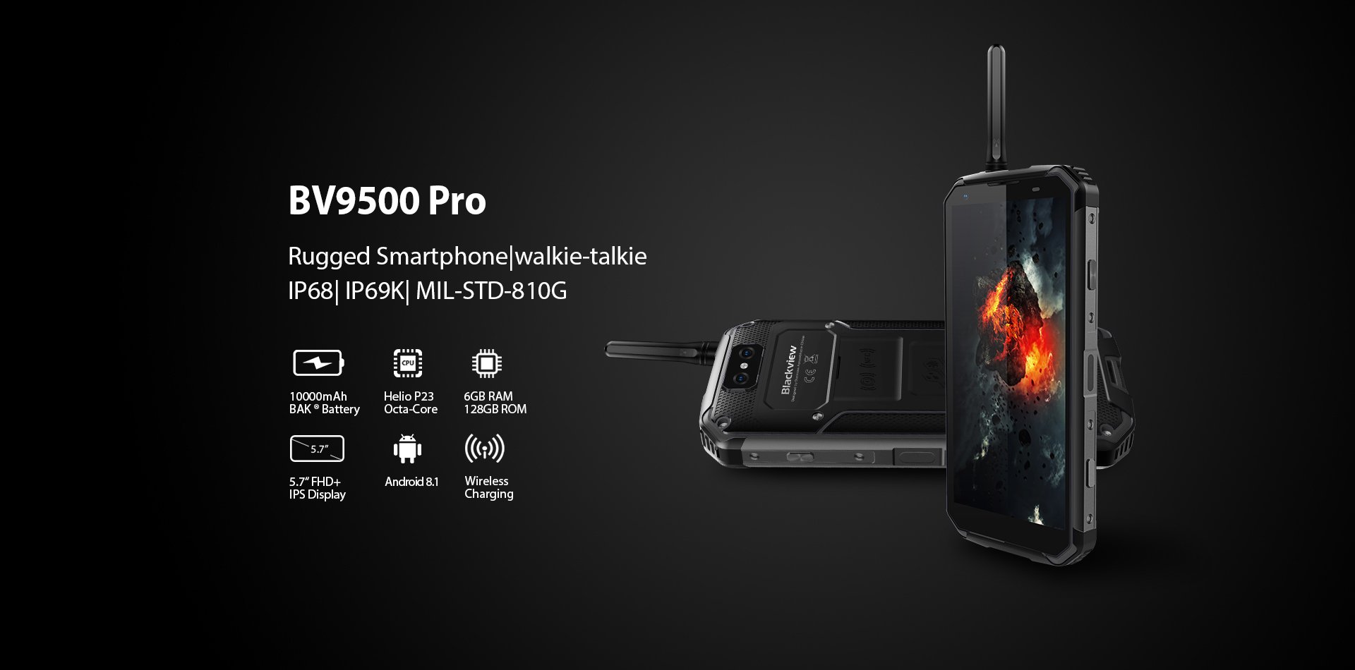 Of the most durable phones, the Blackview BV9500 pro is the most dust resistant