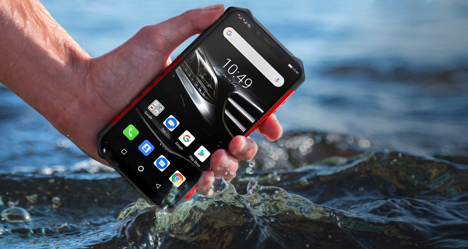 The Ulefone Armor 6E is one of the most durable phones with an underwater camera 