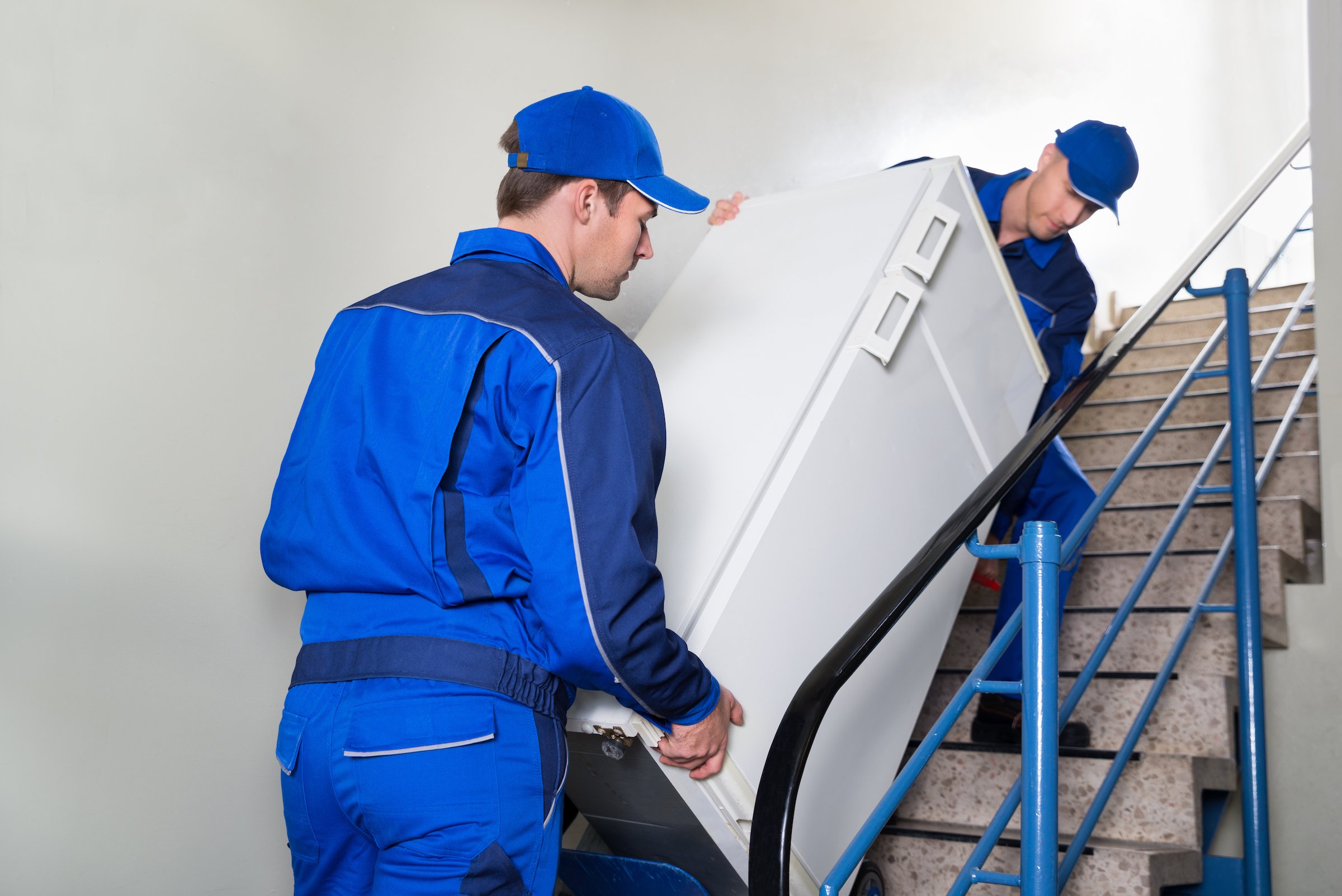 What happens when you move a fridge on its side?