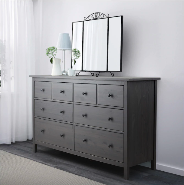 Best Ikea furniture for the bedroom: the Hemnes dresser.