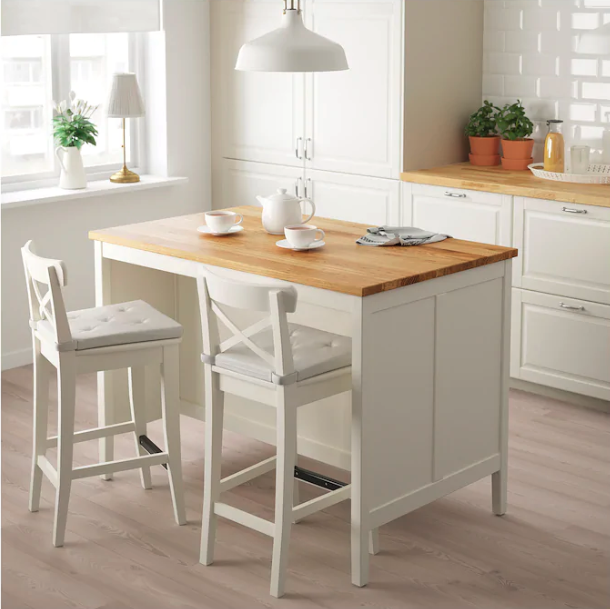 In the market for the best Ikea furniture for the kitchen? The Tornviken Island is perfect for you.