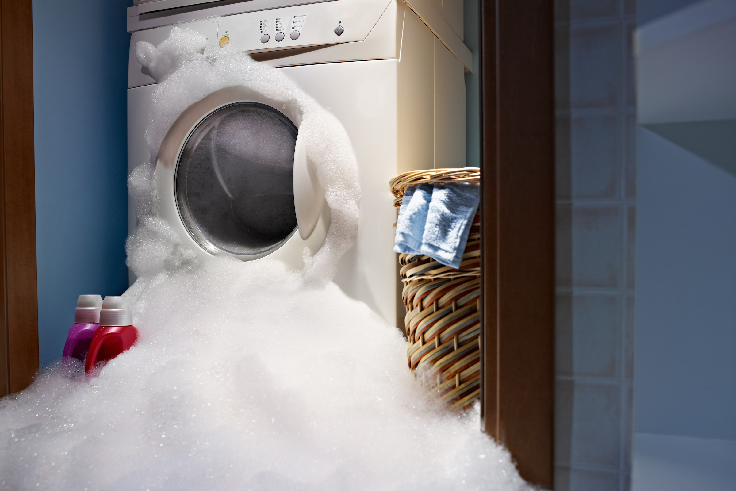 If Your Washing Machine Is Overflowing, Here’s What To Do