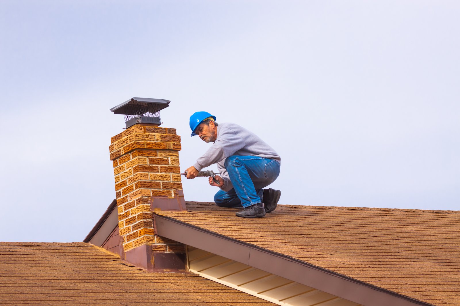 Roof maintenance checklist: is any of the caulking cracked?