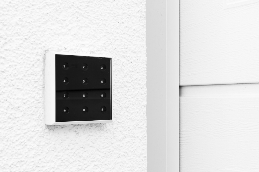 garage door keypad