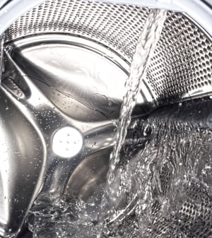 For a washing machine making noise when filling with water, here