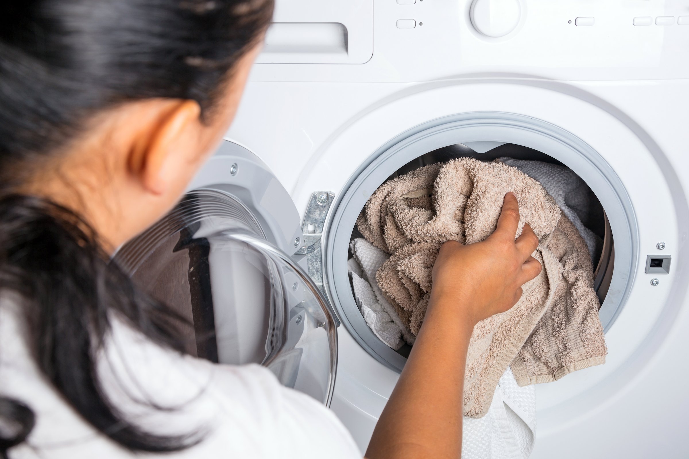 User error could cause a washing machine to not rinse soap out.